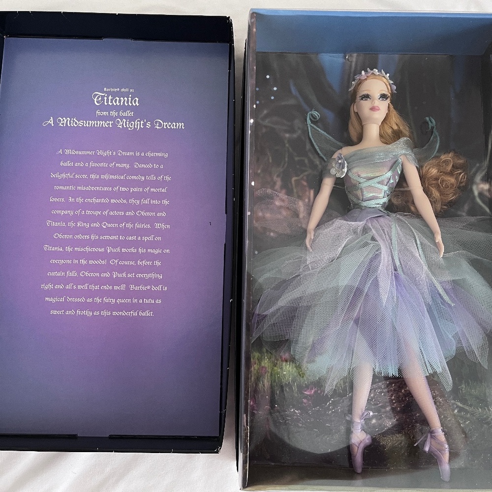 Titania Queen Barbie of The Fairies in Shakespeare's A Midsummer Night's Dream